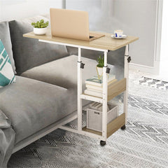 Adjustable Laptop Cart Convenient Indoor Small Side Table