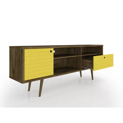 Allegra TV Stand Creates A Stylish Focal Point in your Living Room or Den Perfect or Organize