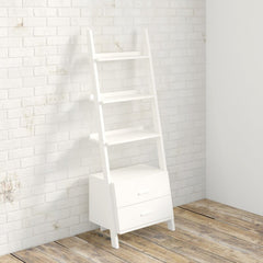 Ladder Bookcase Contemporary Design To your Space with this Ladder Bookcase Three Open Shelves