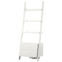 Ladder Bookcase Contemporary Design To your Space with this Ladder Bookcase Three Open Shelves