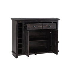 Charcoal Bar Cabinet Beautifully Designed Wooden Cabinets