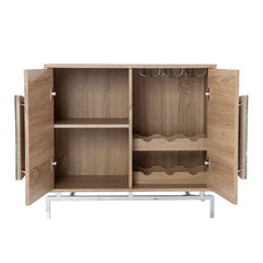 Bar Cabinet Solid Manufactured Wood Modern Bar Cabinet