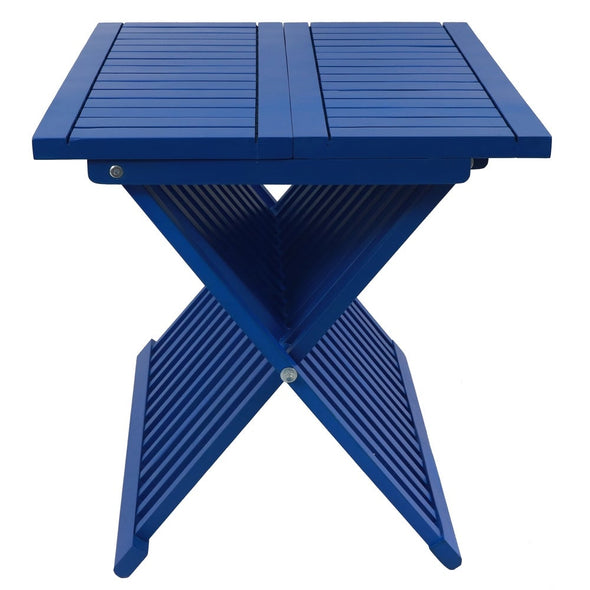 Acacia Wood Folding Table Bring A Smooth, Solid Surface Area Anywhere with the Weam Outdoor Table Functional Table is Constructed with Crisscross Legs