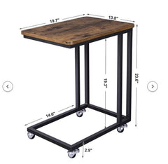 Siloam C Table End Table Easily Into Narrow Nooks and Cramped Corners.