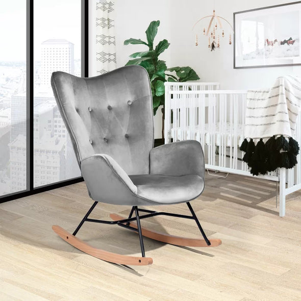 Channel Rocking Chair Vintage-Inspired Perfect for your Relaxation and Comfortable