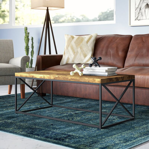 Chesterfield Sled Coffee Table Give your Home A Unique Modern Look with this Beautiful Coffee Table