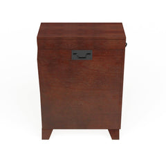 Espresso Trunk End Table Provide Ample Storage Space in your Living Room