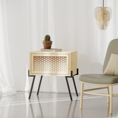 20.1'' Tall Nightstand Elegant Design Making it Ideal for Any Space