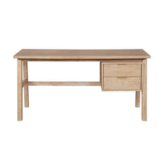 Honey Natural Cullens End Table Blend of Solid and Engineered Wood