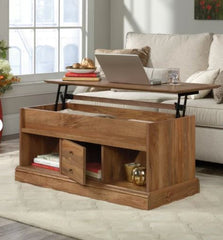 Schuh Lift Top Floor Shelf Coffee Table with Storage