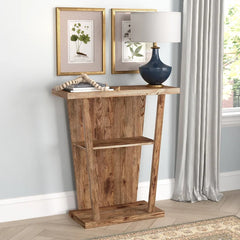 Dajuan 31'' Solid Wood Console Table Contemporary Modern Style