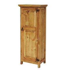 Devitt Cabinet Armoire All Pine Wood with Beautiful Wrought