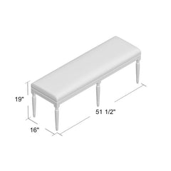 Upholstered Bench Multi-Functional Benches Pull up to Dining Tables, Divide Space in Open Dloor Plans, and Act As Space-Conscious Coffee Tables