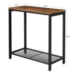 Fadzai End Table Slim Dimensions Equipped with Adjustable feet