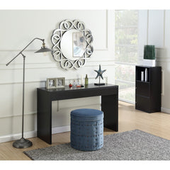 Black Haught Console Table Clean Lined and Contemporary Design