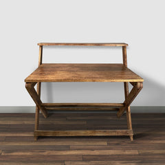 Iwamoto Standing Desk Farmhouse Style Aesthetic Inspired Study Table