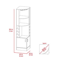 Black Brown Lollis Bar Cabinet Perfect for Storing Liquor Cocktail Books