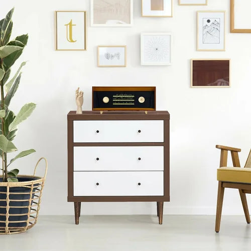 Matias 3 Drawer Dresser Modern and Mid Century Style Design