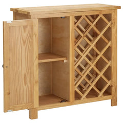 McLeansville Bar Cabinet Providing Ample Space Solid Wood