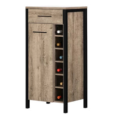 Bar Cabinet Six Open Spaces For Wine Bottles A Rack For Wine Glasses