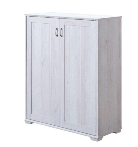 5 Shelf Cabinet  Copper Grove Jdiriya  White Oak