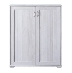 5 Shelf Cabinet  Copper Grove Jdiriya  White Oak