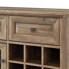 Reclaimed Barnwood Small Bar Cabinet Maximize your Space Without Sacrificing Style