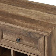 Reclaimed Barnwood Small Bar Cabinet Maximize your Space Without Sacrificing Style