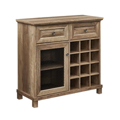 Reclaimed Barnwood Small Bar Cabinet Maximize your Space Without Sacrificing Style