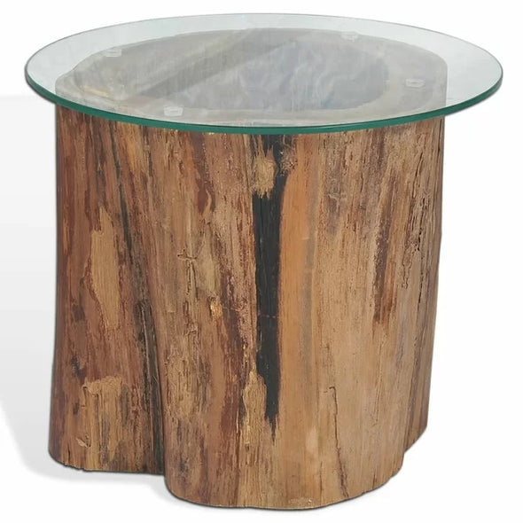 Solid Coffee Table Solid Teak Base Stable and Durable Perfect for Coffe Table