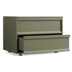 Gray Green Superchoice Nightstand Perfect for Organize Offer Plenty Storage Space