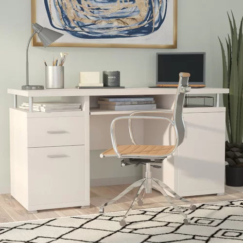 White Desk Great Home Office Perfect For Organize