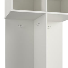 White Toy Organizer Storage you Need to Keep your Child's Playroom or Bedroom Organized