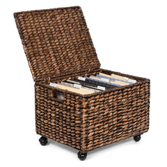 Wicker Basket Adds a Stylish and Decorative Accent Perfect for Organize