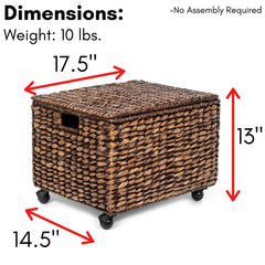 Wicker Basket Stylish and Decorative Accent Perfect for Organize