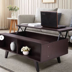 Olmo Lift Top Coffee Table with Storage Roomy Storage Space