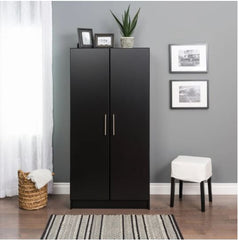 Prepac Elite 32-inch Wardrobe Cabinet 32 Inch Made from Laminated Composite Woods