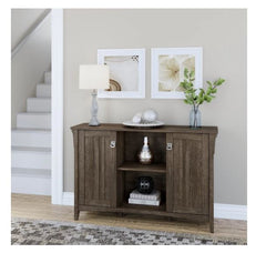 Accent Storage Cabinet 1 Adjustable Shelf Behind Each Door